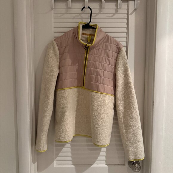 Faherty Cobble Hill Popover Sweater / Sweatshirt with pockets size small - Picture 8 of 8